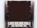 Anhänger mit Plane 185×400 cm 2600 kg | Typ 10.26 | Hochplane 200 cm – Schwarz-Neu – Bild 6