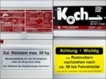 Koch Anhänger mit Plane 105x205cm 750kg|Typ U2|Hochplane 130cm|Angebot-Neu – Bild 16