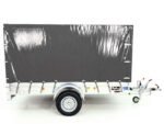 Anhänger mit Plane 150x300cm 1300kg | Typ 7.13 | Hochplane 160cm – Anthrazit-Neu – Bild 10