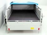 Anhänger mit Plane 125x250cm 750kg | Typ U4 | Flachplane Profi hellblau-Neu – Bild 4