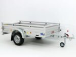 Anhänger mit Plane 125x250cm 750kg | Typ U4 | Flachplane Profi hellblau-Neu – Bild 5