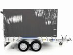 Anhänger mit Plane 150x300cm 2600kg | Typ 7.26 | Hochplane 180 cm – Anthrazit-Neu – Bild 4