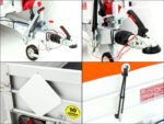Anhänger mit Plane 150x300cm 1300kg | Typ 7.13 | Hochplane 160cm – Orange-Neu – Bild 7