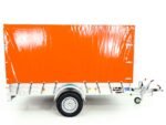 Anhänger mit Plane 150x300cm 1300kg | Typ 7.13 | Hochplane 160cm – Orange-Neu – Bild 12