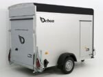 Debon Kofferanhänger Cargo  H:190cm 1,3t|Alu|Polybug|Tür|schwarz-Neu – Bild 8