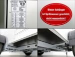 Debon Kofferanhänger C300 148x295cm H:190cm 1,3t|Alu|Polybug|Tür|schwarz-Neu – Bild 17