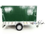 Anhänger mit Plane 150x300cm 1300kg | Typ 7.13 | Hochplane 160cm – Grün-Neu – Bild 2