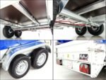 Anhänger mit Plane 150x300cm 2600kg | Typ 7.26 | Hochplane 180 cm – Blau-Neu – Bild 12