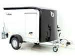 Debon Kofferanhänger Roadster Alu 255 125x255cm H:156cm | Schwarz-Neu – Bild 4