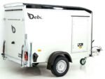 Debon Kofferanhänger Roadster Alu 255 125x255cm H:156cm | Schwarz-Neu – Bild 6