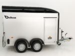 Debon Kofferanhänger C500 164x300cm H:200cm 2,6t|Alu|Polybug|Tür|schwarz-Neu – Bild 6