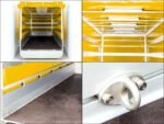 Anhänger mit Plane 185x400cm 2600kg | Typ 10.26 | Hochplane 200cm Gelb-Neu – Bild 7