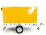 Anhänger mit Plane 125x250cm 750kg | Typ U4 | Hochplane 140 cm Profi | Gelb-Neu – Bild 4