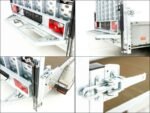 Vezeko Baumaschinenanhänger BA 155x360cm 3,5t|SB|Schwenk-Rampen|grau-Neu – Bild 6