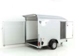 Debon Kofferanhänger C300 148x295cm H:190cm 1,3t| Polybug|Tür|grau-Neu – Bild 8