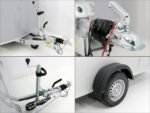 Debon Kofferanhänger Cargo  H:190cm 1,3t|Alu, Polybug|Tür|blau-Neu – Bild 11