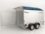 Debon Kofferanhänger Cargo  H:200cm 2,0t|Alu|Polybug|Tür|blau-Neu – Bild 2