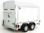 Debon Kofferanhänger C500 Sandwich 164x300cm H:200cm 2,0t|Alu|Polybug|Tür|weiß-Neu – Bild 5