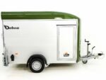 Debon Kofferanhänger C400 164x315cm H:200cm 1,3t|Alu, Polybug|Tür|olivgrün-Neu – Bild 6