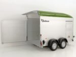 Debon Kofferanhänger C500 164x300cm H:200cm 2,6t|Alu|Polybug|Tür|olivgrün-Neu – Bild 2