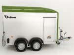 Debon Kofferanhänger C500 164x300cm H:200cm 2,0t|Alu|Polybug|Tür|olivgrün-Neu – Bild 6
