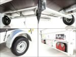 Anhänger mit Plane 125x250cm 750kg | Typ U4 | Hochplane 140 cm Profi | Anthrazit-Neu – Bild 7