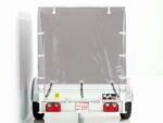 Anhänger mit Plane 125x250cm 750kg | Typ U4 | Hochplane 140 cm Profi | Silber-Neu – Bild 4