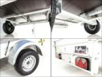 Anhänger mit Plane 125x250cm 750kg | Typ U4 | Hochplane 140 cm Profi | Silber-Neu – Bild 7