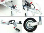 Anhänger mit Plane 125x250cm 750kg | Typ U4 | Hochplane 140 cm Profi | Silber-Neu – Bild 8