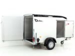 Debon Kofferanhänger Roadster Alu 255 125x255cm H:156cm|schwarz-Neu – Bild 2