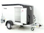 Debon Kofferanhänger Roadster Alu 255 125x255cm H:156cm|schwarz-Neu – Bild 8