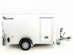 Debon Kofferanhänger C400 164x315cm H:200cm 1,3t|Alu, Polybug|Tür|weiß-Neu – Bild 4