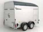 Debon Kofferanhänger C500 164x300cm H:200cm 2,0t|Alu|Polybug|Tür|grau-Neu – Bild 3