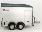 Debon Kofferanhänger C500 164x300cm H:200cm 2,0t|Alu|Polybug|Tür|grau-Neu – Bild 6