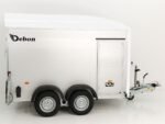 Debon Kofferanhänger C500 164x300cm H:200cm 2,0t|Alu|Polybug|Tür|weiß-Neu – Bild 6