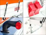 Anhänger mit Plane 185×400 cm 2600 kg | Typ 10.26 | Hochplane 200 cm – Orange-Neu – Bild 11