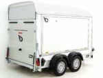 Debon Kofferanhänger C500 Sandwich 164x300cm H:200cm 2,0t | Alu | Polybug | Tür | Weiß-Neu – Bild 4