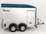 Debon Kofferanhänger C500 164x300cm H:200cm 2,6t|Alu|Polybug|Tür|blau-Neu – Bild 6