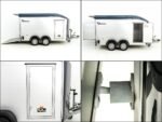 Debon Kofferanhänger Roadster C700 179×378 Höhe:201cm 2,6t|Alu|Polybug|Tür|grau-Neu – Bild 10