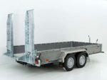 Vezeko Baumaschinenanhänger BA 190×390 cm 3,5t | grau | Schwenk-Rampen | SB-Neu – Bild 14
