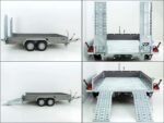 Vezeko Baumaschinenanhänger BA 190×390 cm 3,5t | grau | Schwenk-Rampen | SB-Neu – Bild 10