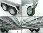 Vezeko Baumaschinenanhänger BA 190×390 cm 3,5t | grau | Schwenk-Rampen | SB-Neu – Bild 11