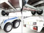 Anhänger mit Plane 150x350cm 2600kg | Typ 8.26 | Hochplane 180cm – Weiß-Neu – Bild 4