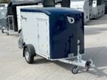 Debon C255 V2 Alu 1300kg Kofferanhänger Dunkelblau mit Seitentür Cheval Liberté