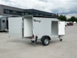 Debon C255 V2 Wabenkern 750kg Kofferanhänger Schwarz Grau mit Seitentür Cheval Liberté – Bild 6