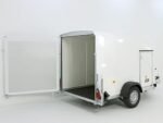 Debon Kofferanhänger Cargo 1300 Vollpoly 150x290cm H:160cm|Tür|weiß-Neu – Bild 2
