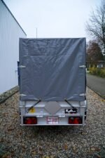 Koch-Anhänger B1000 Planenanhänger 1000kg 205x105x130cm Aluminium mit Plane – Bild 4