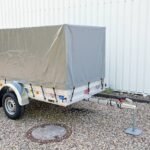 Koch-Anhänger U4 Planenanhänger 750kg 250x125x130cm Aluminium mit Plane