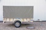 Koch-Anhänger U4 Planenanhänger 750kg 250x125x130cm Aluminium mit Plane – Bild 2
