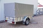 Koch-Anhänger U4 Planenanhänger 750kg 250x125x130cm Aluminium mit Plane – Bild 3